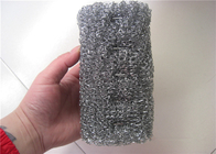 Knitted Wire Mesh Pad Demister SS304 316 99.8% Filter For Mass Transfer