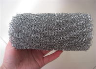 Knitted Wire Mesh Pad Demister SS304 316 99.8% Filter For Mass Transfer