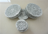 White Knitted Aluminum Foil Mesh Dia118mm Length Customized For Auto