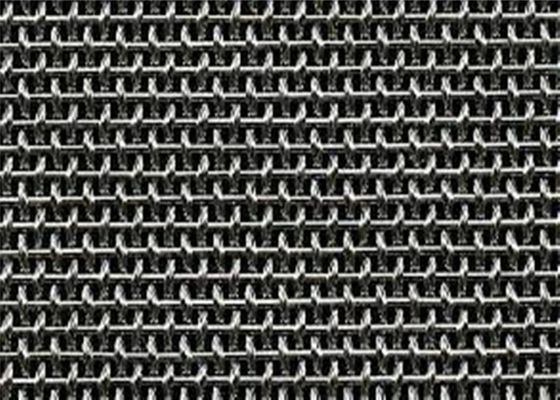 Crimped 304 Stainless Steel Wire Mesh Screen 0.02mm 0.6mm Woven Metal Screen