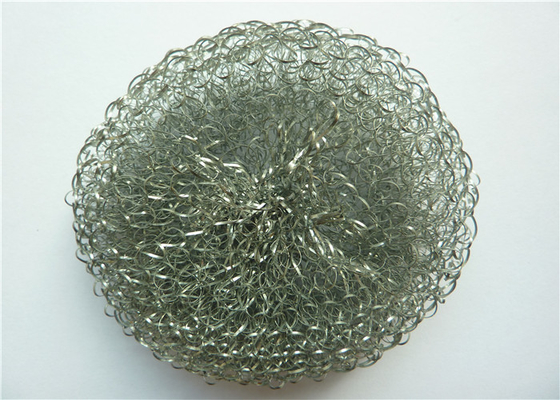 Roundness Stainless Steel Mesh Scourer Ribbon Like Filament Free Sample