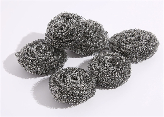 Roundness Stainless Steel Mesh Scourer Ribbon Like Filament Free Sample