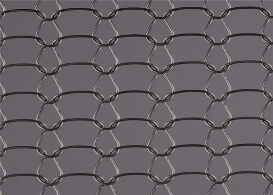 Nickel Knitted Wire Mesh 4*5mm Mesh Hole 500mm Width For Gas Liquid Filter