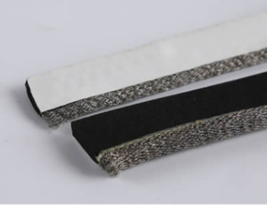 EMI Shielding Knitted Wire Mesh Gasket 316SS Square Ring φ5mm Conductive Elastomer Cored