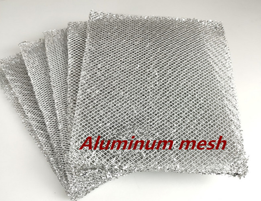 Multilayer Aluminium Filter Mesh OEM Compressed Honeycomb Air Vent Silver Color