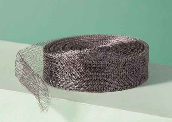 3mm-10mm Pure Copper Knitted Mesh Corrosion Resistant OEM Shielding Wire Mesh