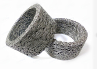 55*20*10mm Compressed Knitted Metal Wire Mesh 99% Filter 0.55mm