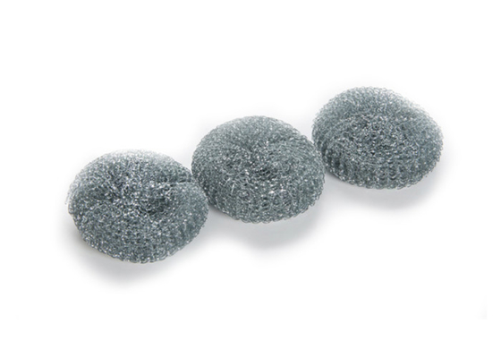 Dia6*6mm 9g Scrubber Cleaning Ball Stainless Steel Kitchen Tool