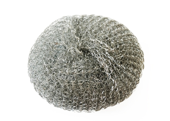 10g 4cm Stainless Steel Cleaning Ball Silver Color Customized For Restaurant