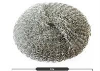20g Galvanized Steel Wire Ball Cleaning , Mesh Scourer Cleaning Ball