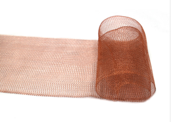 Customized 99% Pure Copper Mesh Roll 276mm Width for Thermal Insulation