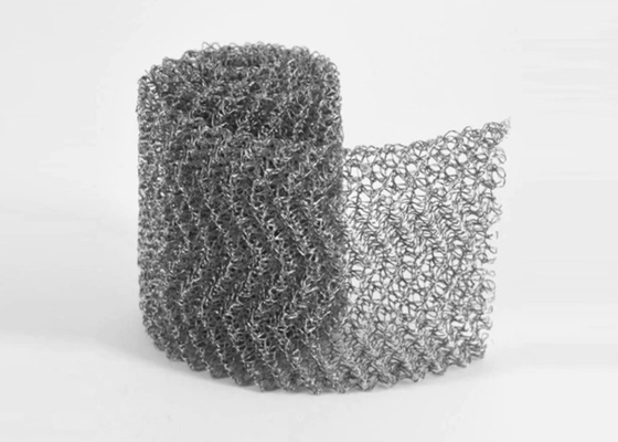 99.9% Copper Knitted Mesh Corrugate Roll Stainless Steel For Protecting Garden Plants