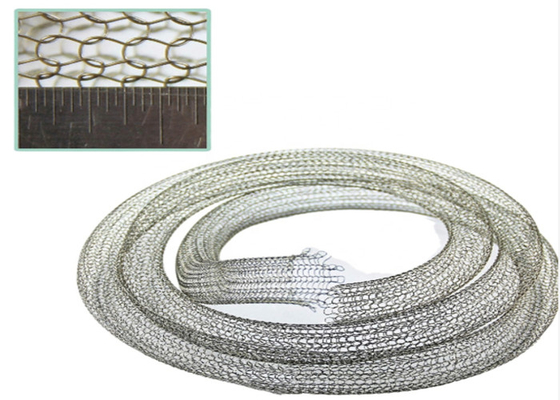 99.9% Copper Knitted Mesh Corrugate Roll Stainless Steel For Protecting Garden Plants