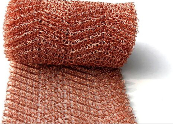 Customized 99% Pure Copper Mesh Roll 276mm Width for Thermal Insulation