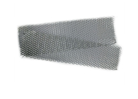 0.05mm 80mm Embossed Aluminum Foil Expanded Mesh / Stretch Steel Mesh Pleated Filter