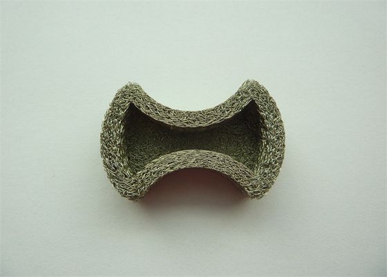 Knitted Wire Mesh Washer Stainless Steel Wire 0.12mm 35mm Elastic Core Clad ISO9001