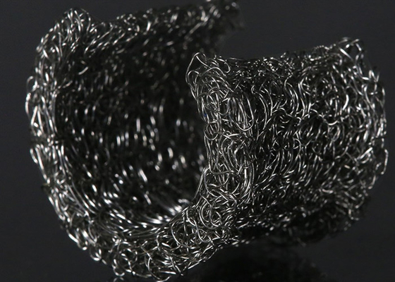 High Temperature Resistance Knitted Wire Mesh Filter For Business Type And Diameter 14mm