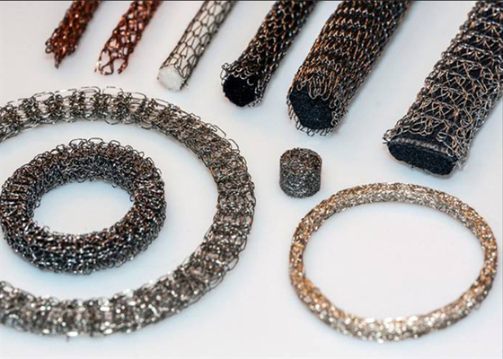 Filtering With Silver And White Copper Woven Wire Mesh Of 0.11mm Wire Diameter