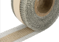 Stainless Steel 304 316 Knitted Wire Mesh Tape 25mm Width