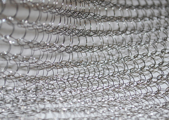 Stainless Steel 316 310s Knitted Mesh 50cm Width Fabric