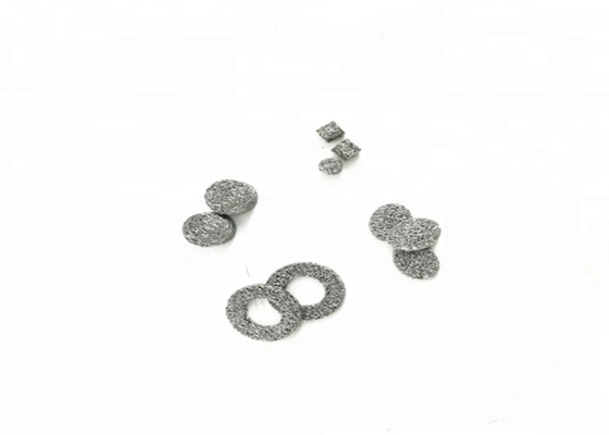 Chemical Industry Knitted Wire Mesh Filter With 0.11mm Diameter And SUS304 Material