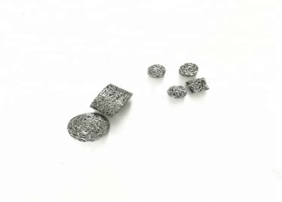 Chemical Industry Knitted Wire Mesh Filter With 0.11mm Diameter And SUS304 Material