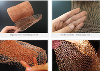 Width 30-50cm 0.23mm Knitted Copper Wire Mesh For Industrial Use