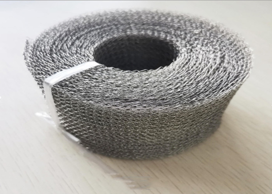 Oem 500mm Width Knitted Stainless Steel Wire Mesh 304 316