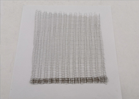 Width 400mm 0.25mm Knitted Metal Mesh Corrugated / Flat For Demister