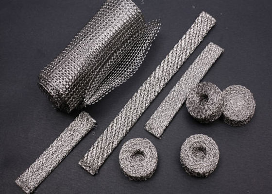 0.15mm Knitted Wire Mesh Tape 304 430 904l Inconel Monel Stainless Steel