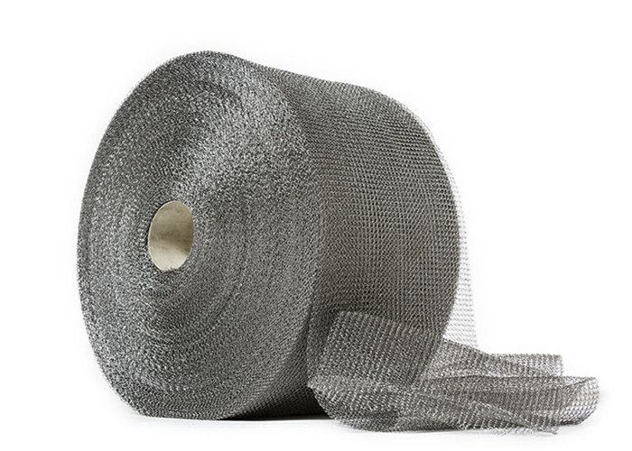 SS304 0.28mm Knitted Wire Mesh Tape Roll Width 200mm for Liquid Filter