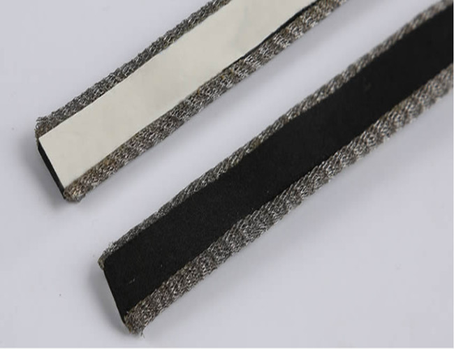 EMI Shielding Knitted Wire Mesh Gasket 316SS Square Ring φ5mm Conductive Elastomer Cored