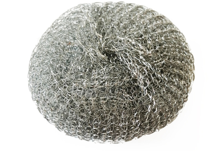 10g 4cm Stainless Steel Cleaning Ball Silver Color Customized For Restaurant