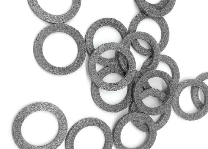 Easy To Install Long-Lasting Knitted Wire Mesh Filter 10mm Thickness
