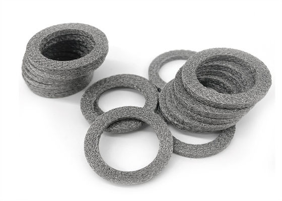 10-200mm Dia Compressed Woven Wire Cloth Knitted Weave for Heavy Duty Filtration Applications