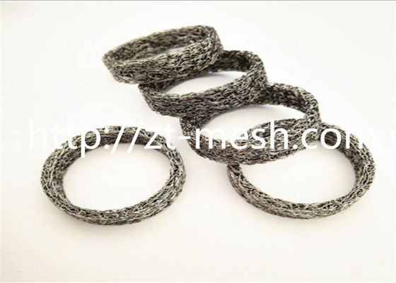 Round 50*20mm Stainless Steel Knittted Wire Mesh With Good Penetrability for car