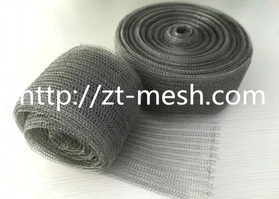 Round 50*20mm Stainless Steel Knittted Wire Mesh With Good Penetrability for car
