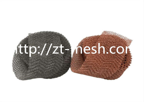Corrosion Proof Compressed Knitted Wire Mesh Optimized for in Chemical Processing and Environmental Protection Equipment