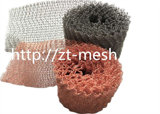 100-200 Model Stainless Steel Knittted Wire Mesh With Good Penetrability for Industrial