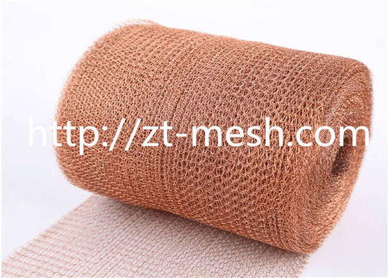 Corrosion Resistance Fabricated Wire Knitted Mesh Smooth Surface For Superior Performance