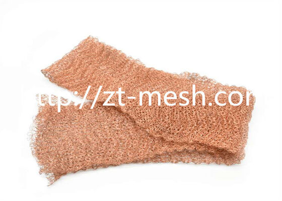 Heat Resistant Compressed Knitted Wire Mesh Providing Performance in High Temperature Environments and Industrial Filters