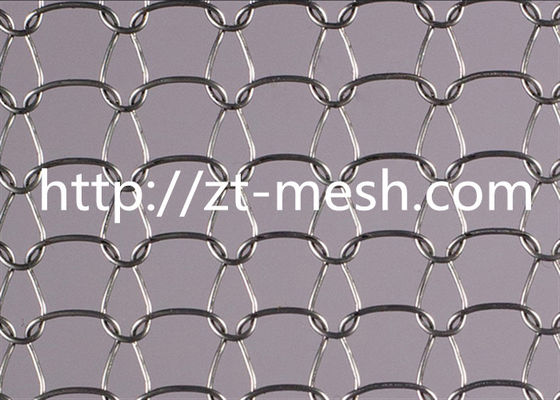 Anti-Corrosion Knitted Wire Mesh For Filtering Customized 40mm Width