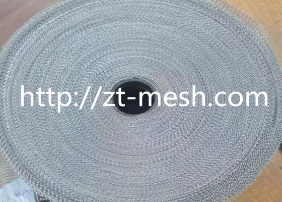 Polishing Knitted Wire Mesh Woven Technique Nickel Finish Experience Durability