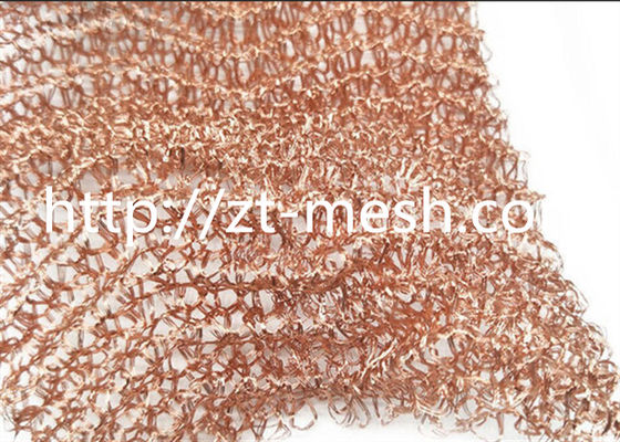 Stainless Steel Wire 310 Knitted Wire Mesh Flat Corrugated Types For Anti Corrosion Performance