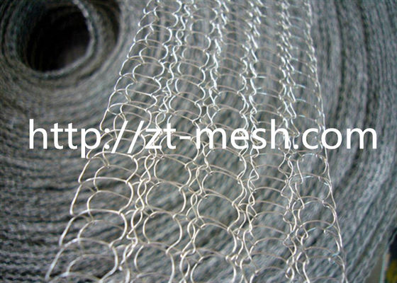 Stainless Steel Wire 310 Knitted Wire Mesh Flat Corrugated Types For Anti Corrosion Performance