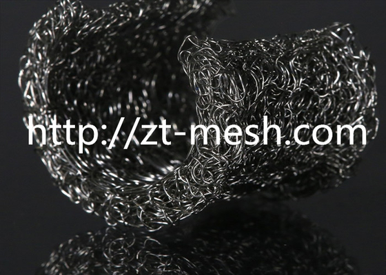 Shielding Device Compressed Knitted Wire Mesh with Special Shape and Customizable Thickness for Industrial Applications