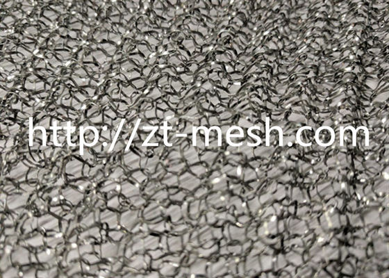 Spiral Wound Knitted Wire Mesh For Screening Craft Compressed Stainless Steel Wire 310
