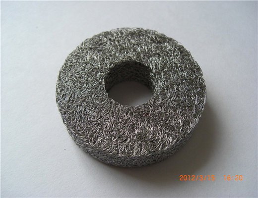 Cylindrical Metal Cushion Dampers Dia.2-100mm 50G Density Customized OEM