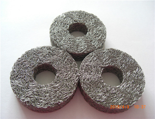 Cylindrical Metal Cushion Dampers Dia.2-100mm 50G Density Customized OEM