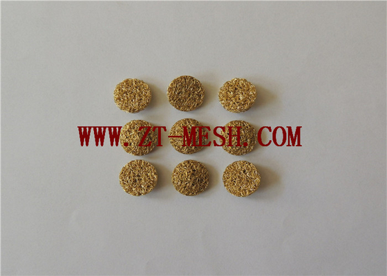 Shock Absorption Compressed Knitted Wire Mesh filter φ2-500mm Flatten Type
